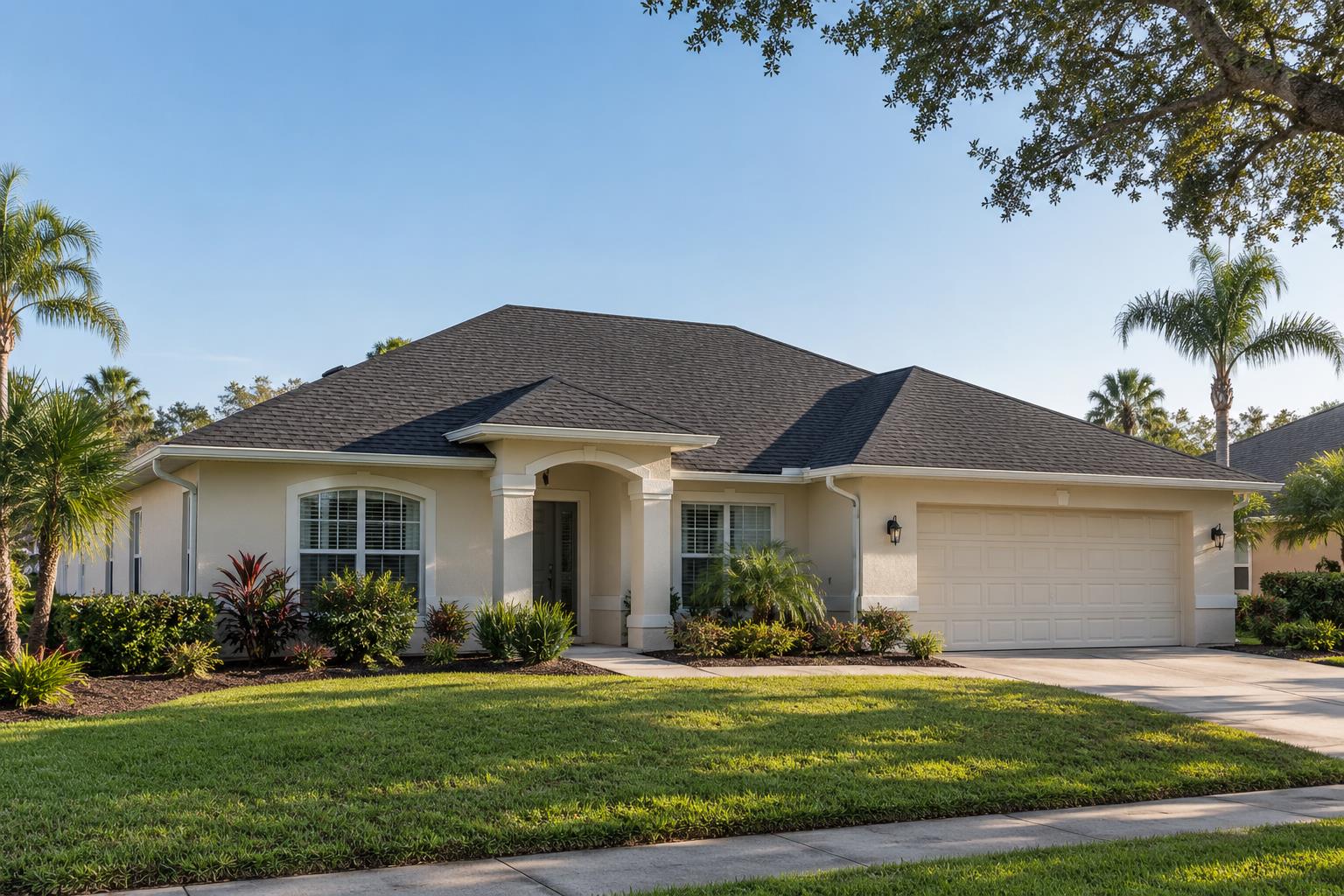 Florida home with solar-ready roof
